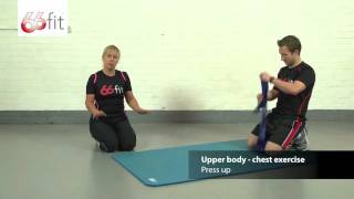 Shoulder, Chest, Arm and Back Exercise using the 66fit Exercise Bands and Tubing - Part 10