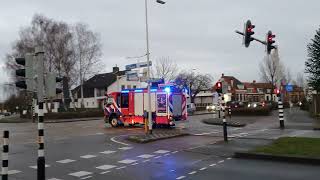 Prio 1 Brandweer Bergen op Zoom 20-1531 (NL) 20-01-2022.