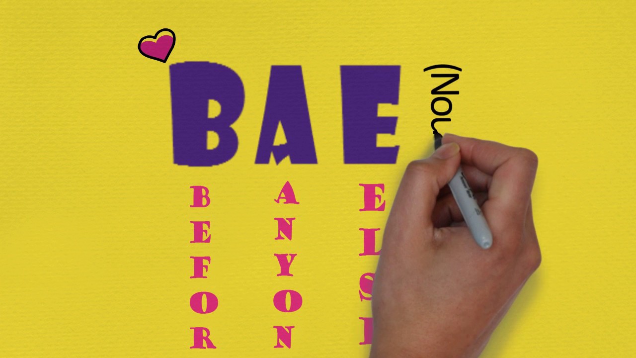 Bae Meaning And Pronunciation - YouTube