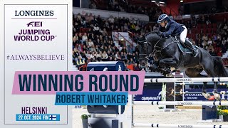 It’s a Whitaker win in Helsinki! 🥇🇬🇧 | Longines FEI Jumping World Cup™ Helsinki 2024