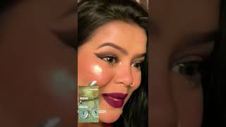 Extremely Blinding Highlighter  #shorts #ytshorts #makeup  #trending #explore #viralvideo