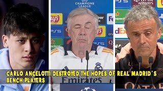 Luis Enrique Is Amazed To Arda Güler! Ancelotti Destroyed The Hopes Of Real Madrid's Bench Players