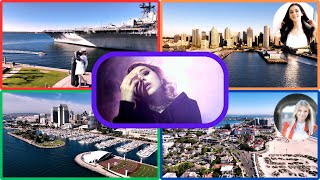 The best aerial views of San Diego, California (United States) in 4K!