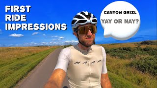 Testing out my new Canyon Grizl CF SLX | Modifications | Sandstone Way Recce and all round great day