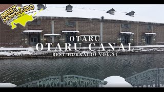 小樽運河 冬編4K／北海道の絶景景色【BESTHOKKAIDO_VOL.54】Superb view of Hokkaido/Otaru canal  Winter Edition