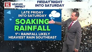 Mostly sunny skies, dry, cooler breeze Thursday evening; rain chances late Friday | WTOL 11 Weather