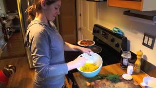 Paleo Cooking with Jess Salmon and Dill Scramble