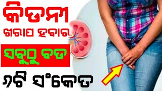 କିଡ଼ନୀ ଖରାପ ହବାର ମୁଖ୍ୟ ୬ଟି କାରଣ ଆସନ୍ତୁ ଜାଣିବା।