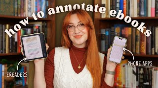 📖 How To Annotate eBooks ✍🏻 get more out of reading digitally with these tips + tricks!