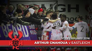 Harriers 3-2 Eastleigh 06/02/16: Arthur's stunner wins it