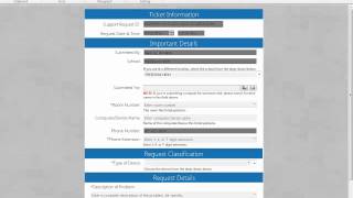Tech Request - Submit a tech request in the new ticketing system