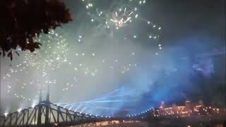 Amazing Fireworks in Hungary