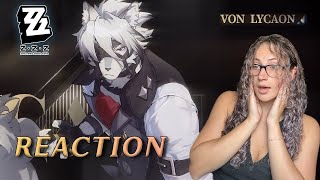 Lycaon Character Demo REACTION - Wolfishly Charming | Zenless Zone Zero