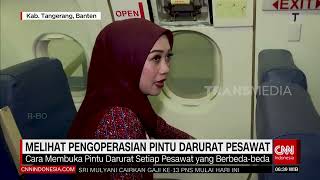 MELIHAT PENGOPERASIAN PINTU DARURAT PESAWAT | REDAKSI PAGI (05/06/23)