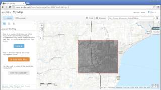 Zooming and Panning on an ArcGIS Online map