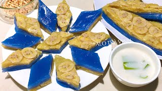 Ngon bất ngờ với Bánh Da Lợn Chuối Mềm- Dẻo- Dai Béo ngậy. Steamed banana cake