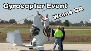 Gyroplane and Airplane FLY-IN event Wrens Georgia