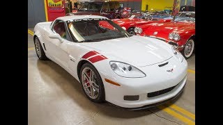 SOLD 2007 Arctic White Corvette Ron Fellows Edition ZO6 Coupe For sale by Corvette Mike