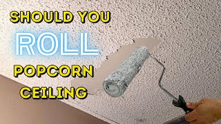 Popcorn Ceiling Painting Tips!