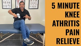 Relieve Knee Arthritis Pain In 5 Minutes With A Percussion Massage Gun