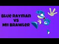 Super Smash Bros Ultimate - Blue Rayman vs Mii Brawler (SSBU)