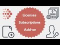 Microsoft: Subscriptions vs Licenses vs Add-ons