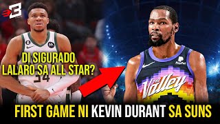 Kevin Durant First Games sa Suns, Kahit NBA pinalitan ang Schedule | Giannis Di Siguradong Lalaro...