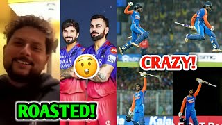 Kuldeep Yadav BADLY ROASTED RCB 😂 Tilak Verma CRAZY Records! Ind vs eng t20 highlights \u0026 news