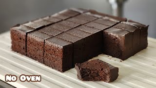 Making steam version of viral addicting chocolate cake (steam double chocolate cake)