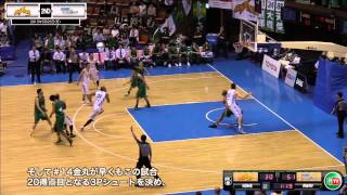 NBL2014-2015 FINAL 5/25　トヨタ東京vsアイシン三河　GAME3