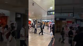 お盆休みの西船橋駅改札口の混雑具合　#shorts