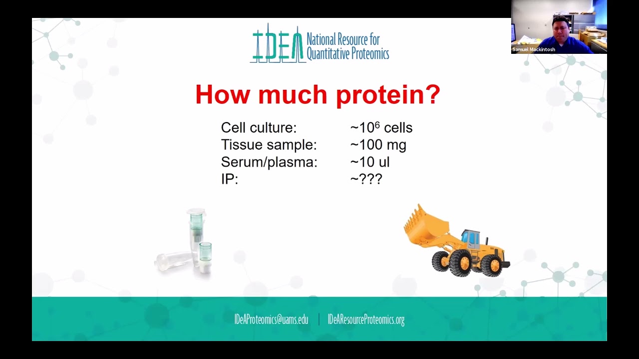 Idea National Resource For Proteomics The Idea National Resource For