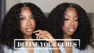 How To DEFINE Your Curly Hair | You NEED This Curly Wig in Your LIFE! | FT. Ayiyi Hair