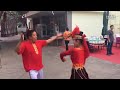 chinese xinjiang hot dance 新疆舞【22】beauty dancing on street 街头新疆舞