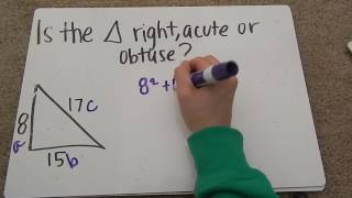 Pythagorean Inequalities Tutorial