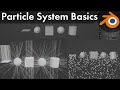 Blender Particle System Basics: Emission & Hair settings