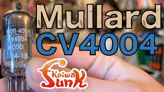 【ヴィンテージ真空管】アポロ電子で気になったMullard CV4004をご紹介！- リペアショップ小岩ファンク