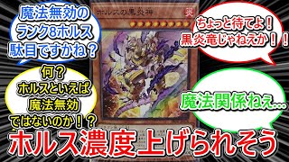 【遊戯王】ホルス濃度上げられそう【遊戯王反応集】