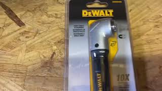 DEWALT Right Angle Attachment, Impact Ready Review Unboxing