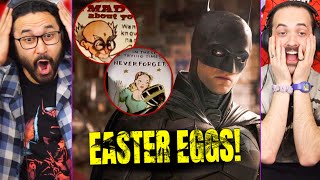 THE BATMAN EASTER EGGS & BREAKDOWN REACTION!! Full Movie Analysis & Details You Missed!