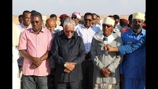 Gudoomiyihii hore ee Baarlamaanka Puntland oo Garowe lagu Aasay.