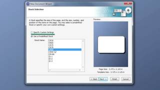 Setting Up a Plastic Card Document with BarTender Software Tutorial