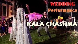 Dance on kala chashma | Indian wedding performance | Shafan sheikh