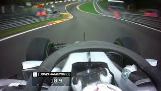 Lewis Hamilton's Pole Lap | 2018 Belgian Grand Prix