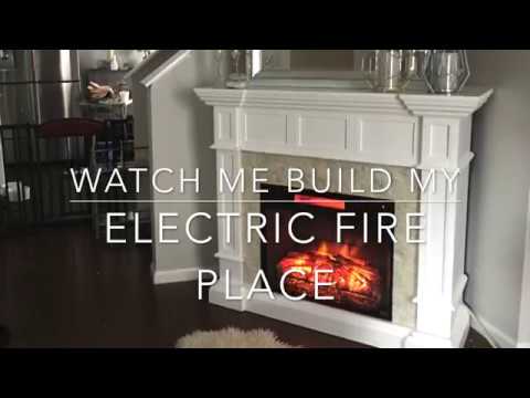 Watch me build my Electric Fireplace Watch me build my Electric Fireplace