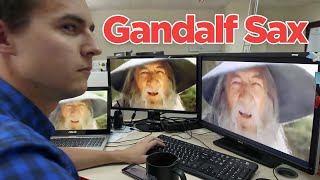 Gandalf Sax Office Meme