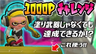 塗り武器じゃなくても1000P塗り達成できるのか？ナワバリバトル1000Pチャレンジにカーボンローラーで挑戦！【スプラトゥーン2実況】【Splatoon2】