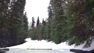 Ochoco National Forest: 27 road snow check