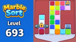 Marble sort Level 693 solution gameplay