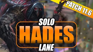 Hades One Shots Are BACK | SMITE 11.6 Solo Lane